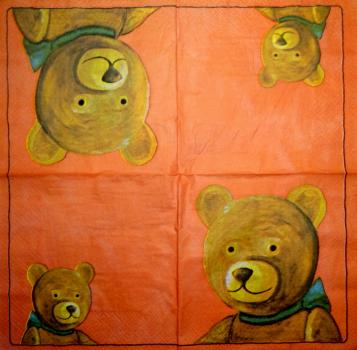 059 Teddy - 3 ply (blue)